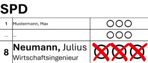 Deine Stimme bei der Kommunalwahl in Halle für Julius Neumann